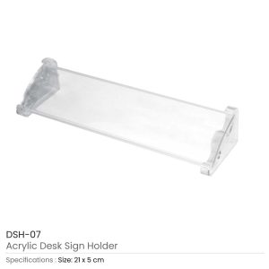 Acrylic Desk Sign Holders - Image 3