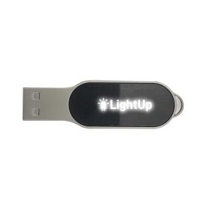 Oval Shaped Light-Up Logo USB - Image 2