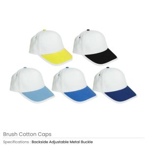 Brushed Cotton Caps - Image 3