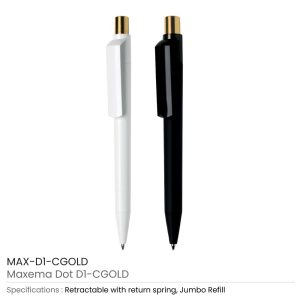 Dot Pens with Gold Push Button - Image 5