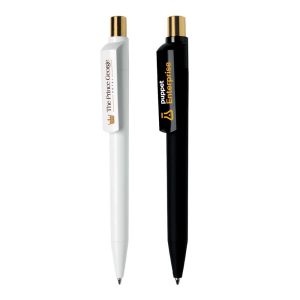 Dot Pens with Gold Push Button - Image 2