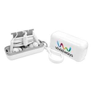 Earphones with Protective Case - Image 2