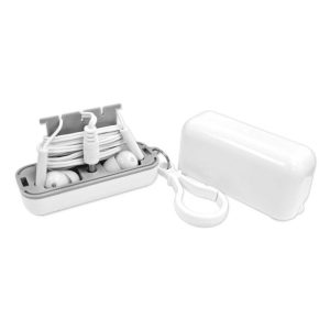 Earphones with Protective Case - Image 1