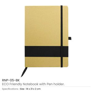 Eco-Friendly Notebooks with Pen Holder - Image 5