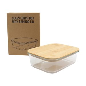 Glass Lunch Box with Bamboo Lid - Image 5