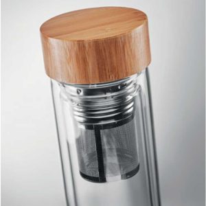 Glass and Bamboo Flask - Image 5