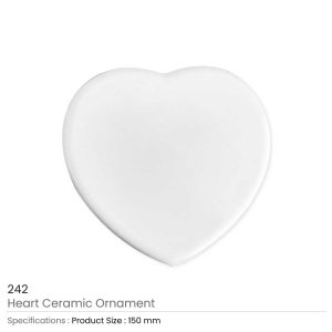 Heart Shaped Decorative Ceramics - Image 3