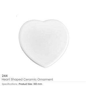 Heart Shaped Decorative Ceramics - Image 4