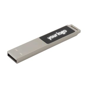 Light-Up Silver Metal 16GB USB - Image 2