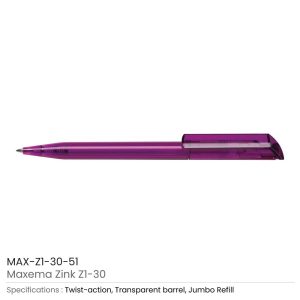 Maxema Zink Pens Transparent body - Image 9