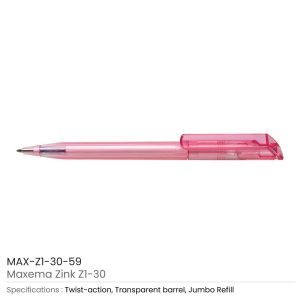 Maxema Zink Pens Transparent body - Image 5