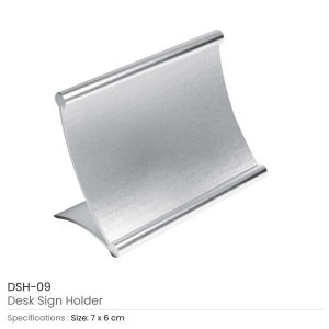 Metal Desk Sign Holders - Image 4