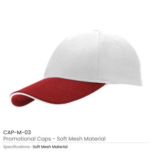 Promotional Caps Soft Mesh Material - Image 4