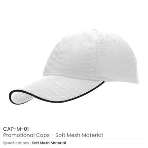 Promotional Caps Soft Mesh Material - Image 3