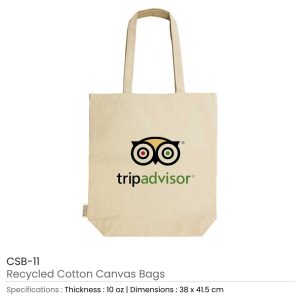 Recycled Cotton Canvas Bags - Image 4