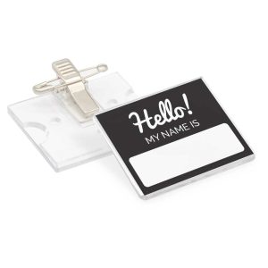 Reusable Acrylic Name Badges - Image 2