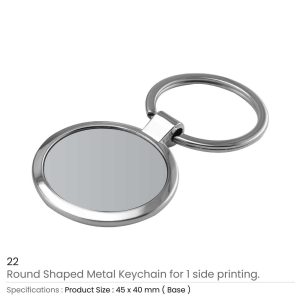 Round Metal Key Holders - Image 4