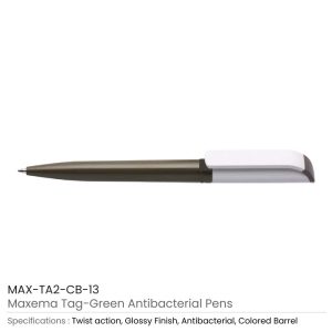 Tag Green Anti-Bacterial Pens - Image 5