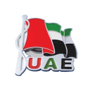 UAE Flag Metal Badges with Magnet - Image 2