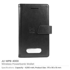 Wireless Power Bank Wallet 4000 mAh - Image 3