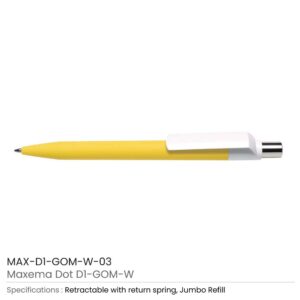 Dot Pens with White Clip - Image 5