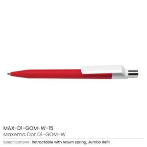 Dot Pens with White Clip - Image 10