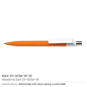 Dot Pens with White Clip - Image 11