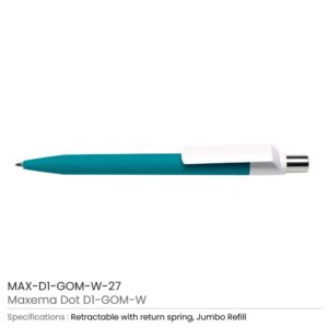 Dot Pens with White Clip - Image 15