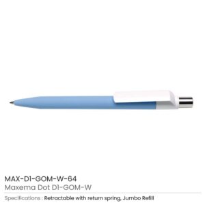 Dot Pens with White Clip - Image 18