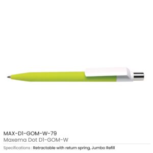 Dot Pens with White Clip - Image 23