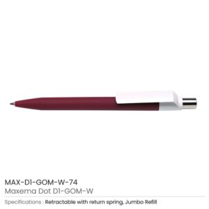 Dot Pens with White Clip - Image 24