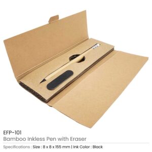 Inkless Pen with Eraser - Image 3