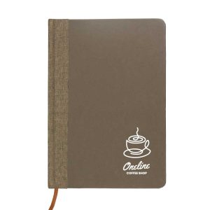 A5 size Coffee Material Notebook - Image 2