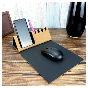 Multi Function Foldable Cork+PU Mousepad - Image 3