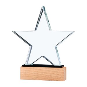 Star Shaped Crystal Awards - Image 1