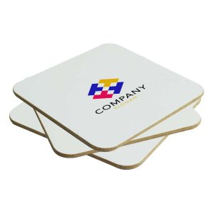 Hardboard Tea Coasters Size: 9 x 9 cm - Image 2