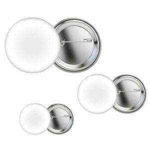 Aluminum Button Badges - Image 1