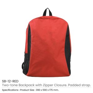 Two-toned Backpacks 600D Polyester Material - Image 7