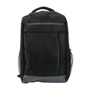 Backpacks in Black 1680D Polyester Material - Image 1