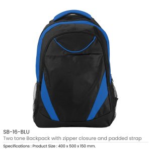 Two-toned Backpacks 600D Polyester Material - Image 10