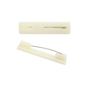 Safety Pin Bar without Adhesive for ID Badges - Image 1