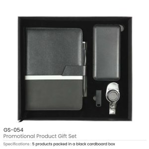 Promotional Gift Sets with Black Cardboard Gift Box - Image 3