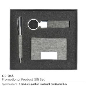 Promotional RPET Gift Sets with Black Cardboard Gift Box - Image 3