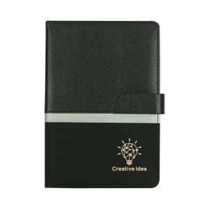 Dorniel A5 Size PU Notebooks with Magnetic Flap - Image 2