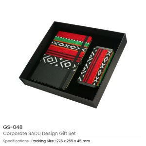 SADU Design Corporate Gift Sets with Notebook and Powerbank - Image 3