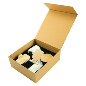 Promotional Tech Gift Sets with Brown Cardboard Gift Box - Image 4