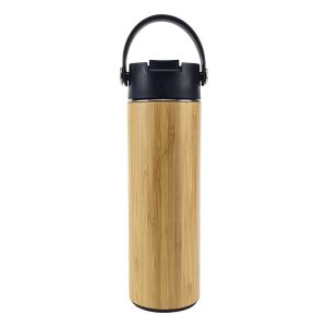 Bamboo Flask with Tea Infuser - Image 1