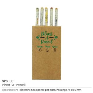 Plantable A Pencils Set - Image 3