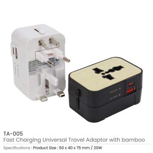 Fast Charging Universal Travel Adaptors 20W - Image 3