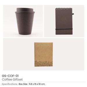 Coffee Gift Sets with Cup, Notepad, and Pen - Image 3